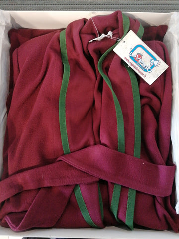 VESTAGLIA LILLA' TG 46 BORDEAUX VERDE