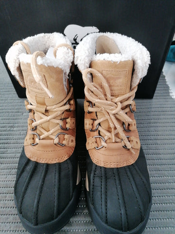 SCARPONCINO SOREL MIS.40 COGNAC C/SCATOLO