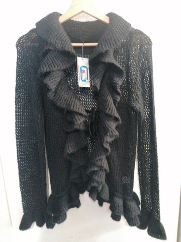 GIACCA CARDIGAN TGL DONNA NERO ROUGE