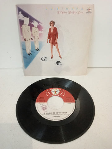 DISCO 45 GIRI La Bionda – I Wanna Be Your Lover BR 56018 1980
