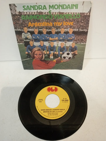 DISCO 45 GIRI Sandra Mondaini E Raimondo Vianello – Argentina My Love