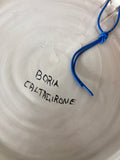 PIATTO MURALE IN CERAMICA BORIA CALTAGIRONE H4XDIAMETRO35 CM