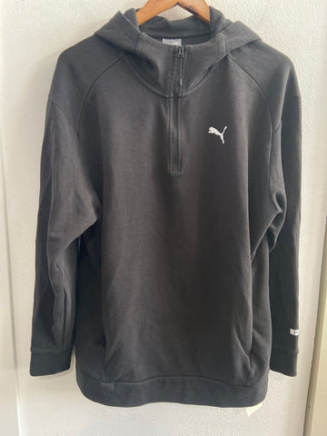 FELPA PUMA TGL NERO UOMO