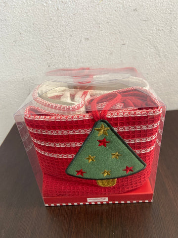 TRIS STROFINACCI NATALIZI PREZIOSA(PARI AL NUOVO)