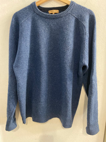 MAGLIONE NAMA TGL BLU IN LANA UOMO
