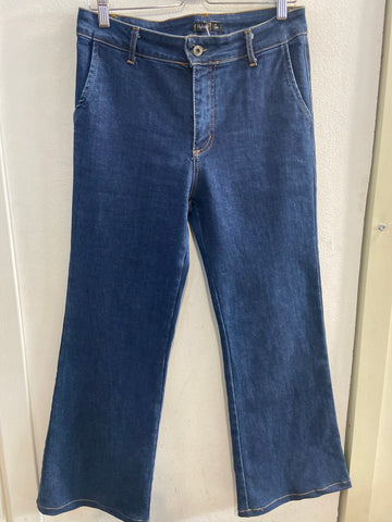 JEANS HYBRID TGL BLU DONNA A CAMPANA