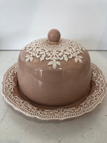 PORTA BURRO IN PORCELLANA H10XDIAMETRO15 CM