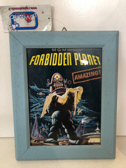 STAMPA FORBIDDEN PLANET CON CORNICE H25XL20 CM