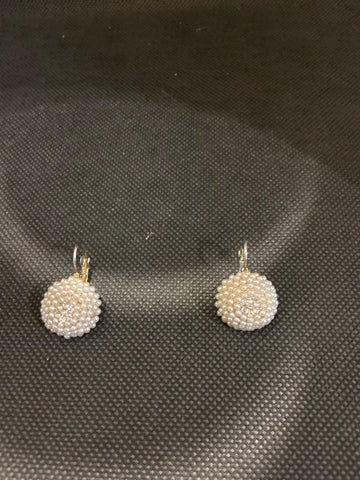 ORECCHINI MONACHELLA PERLINE BIANCHE