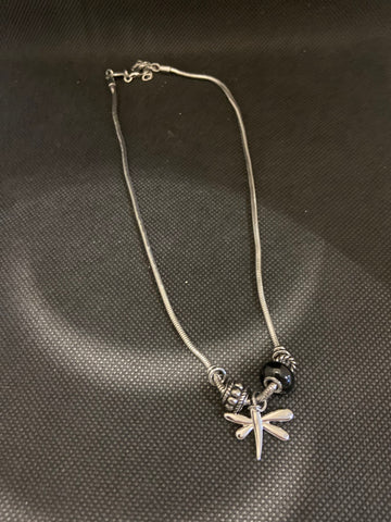 GIROCOLLO FOSSIL C/CIONDOLO LIBELLULA