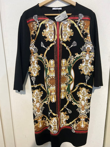 ABITO ZARA TGXL DONNA NERO FANTASIA