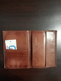 P/DOCUMENTI IN PELLE MARRONE