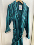 VESTAGLIA TG52 RIGHE VERDI UOMO(PARI AL NUOVO)