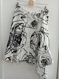 GONNA G.NETTI TG50 BIANCO/NERO IN LINO