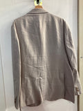 GIACCA BROWNGREEN TG.54 GRIGIO PERLA