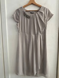 ABITO OLTRE TG.40 GRIGIO C/STRASS
