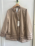 GIUBBOTTO LINDA'S TG49 BEIGE DONNA(PARI AL NUOVO)