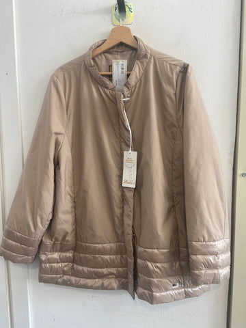 GIUBBOTTO LINDA'S TG49 BEIGE DONNA(PARI AL NUOVO)