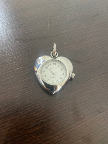 OROLOGIO CIONDOLO A FORMA DI CUORE