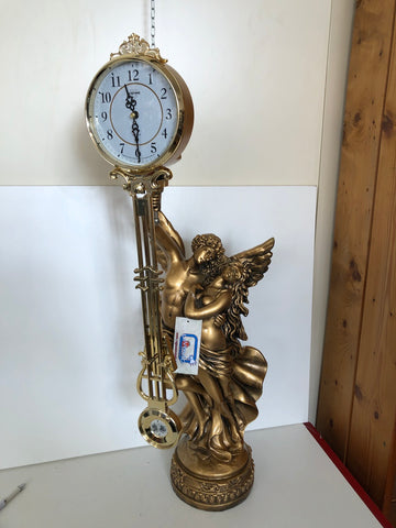OROLOGIO DA TAVOLA VIRTIME C/STATUA H80XL15XP10 CM