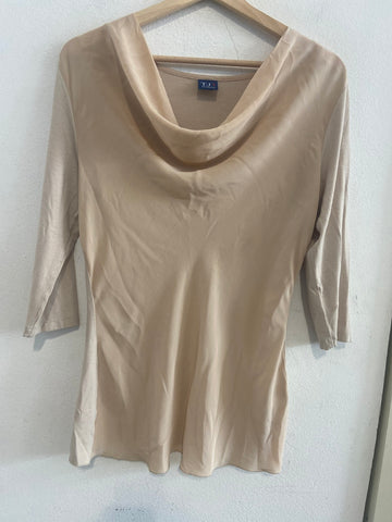 MAGLIA TRUSSARDI JEANS SETA TGM ROSA CIPRIA