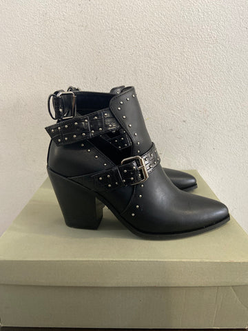 STIVALETTO BASSO ONLY C/BORCHIE MIS.38 NERO C/SCATOLO