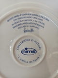 PIATTO PORCELLANA L'AMICA DI FELIX - ALDO LANCIANO H1.5XDIAMTERO29 CM