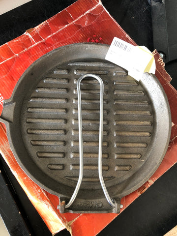 BISTECCHIERA IN GHISA  DIAM 24 CM