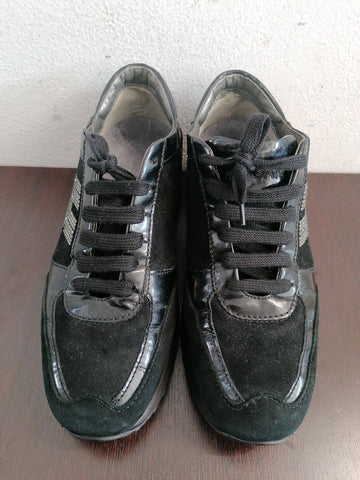 SNEAKERS HOGAN MIS.35 NERO STRASS