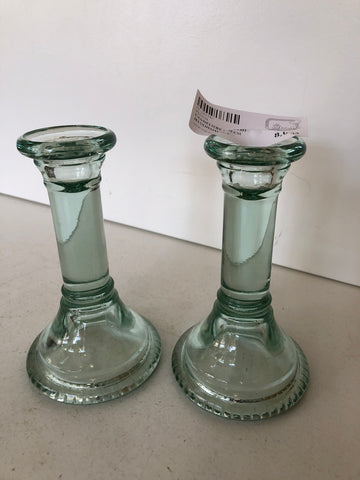 CANDELIERE IN VETRO H15XDIAMETRO2 CM