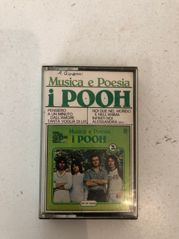 AUDIO CASSETTA MUSICA E POESIA - I POOH