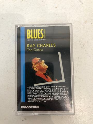 AUDIO CASSETTA BLUES - RAY CHARLES