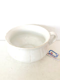 ANTICO VASO DA NOTTE PORCELLANA FLORIO DOPPIA PUNZONATURA 1909 H10XDIAMETRO15 CM