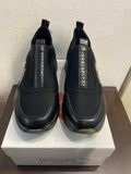 SNEAKERS BRACCIALINI MIS.38 NERO C/SCATOLO