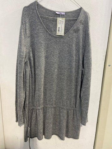 MAXI MAGLIA PERSONA TGL GRIGIO MISTO LANA