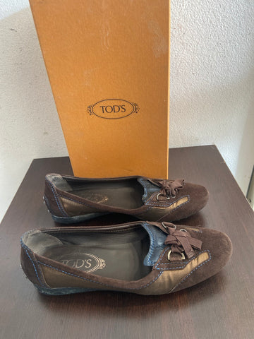 MOCASSINO TOD'S MIS.361/2 MARRONE C/SCATOLO