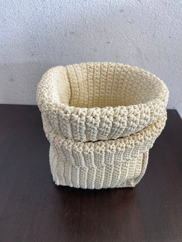 COPPIA CESTINI PORTA LAVETTE