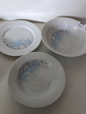 6 PIATTI PIANI IN PORCELLANA BAVARIA