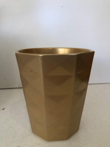 VASO DORATO DIAM-14