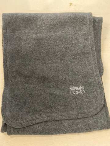 SCIARPA SOLO SOPRANI GRIGIO UOMO