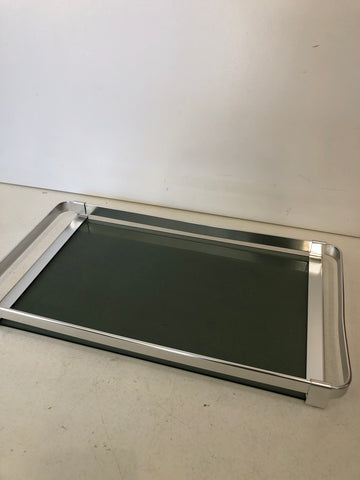 VASSOIO RETTANGOLARE IN VETRO H3XL44XP20 CM