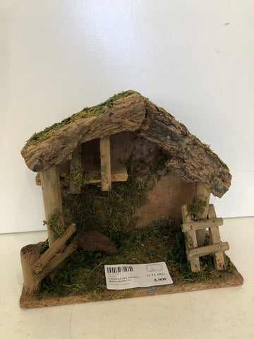 CAPANNA PER PRESEPE H20XL20XP8 CM