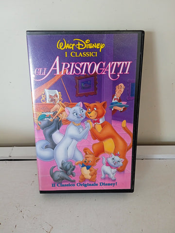 VHS GLI ARISTOGATTI - WALT DISNEY