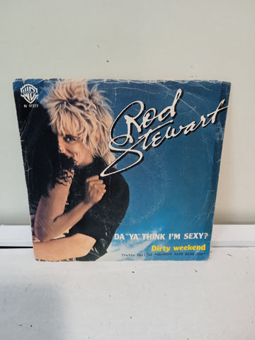 DISCO 45 GIRI DA "YA" THINK I'M SEXY? - ROD STEWART