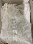 CAMICIA DA NOTTE MALIZIA TG42 BIANCO