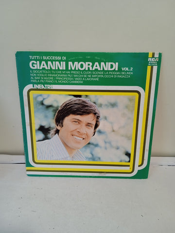 DISCO VINILE LP 33 GIRI TUTTU I SUCCESSI DI GIANNI MORANDI