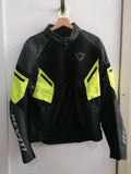 GIUBBOTTO MOTO REVI'T TGL NERO/GIALLO FLUO