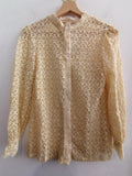 GIACCA INTIMISSIMI TGS GIALLO CHIARO RICAMATA