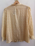 GIACCA INTIMISSIMI TGS GIALLO CHIARO RICAMATA