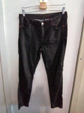 JEANS FIORELLA RUBINO TG46 GRIGIO/ROSSO